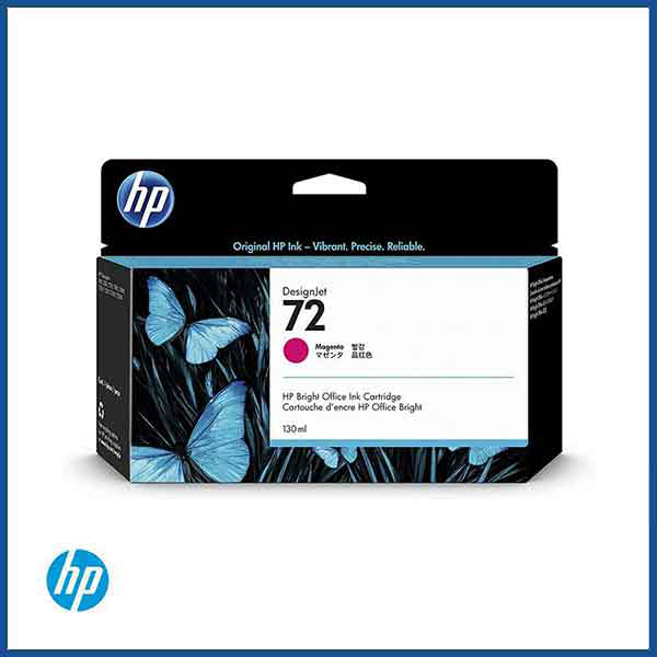 HP 72 130-ml Magenta DesignJet Ink Cartridge (C9383A)